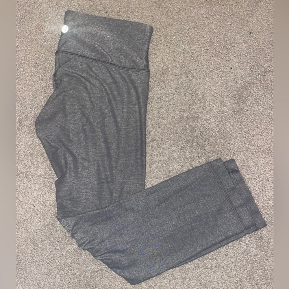 Lululemon Leggings Short Grey